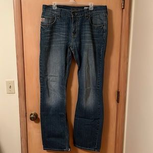 Cinch Carter 2.0 Men’s Relaxed Bootcut Jeans
Size 35x36 Light/Medium Blue Wash